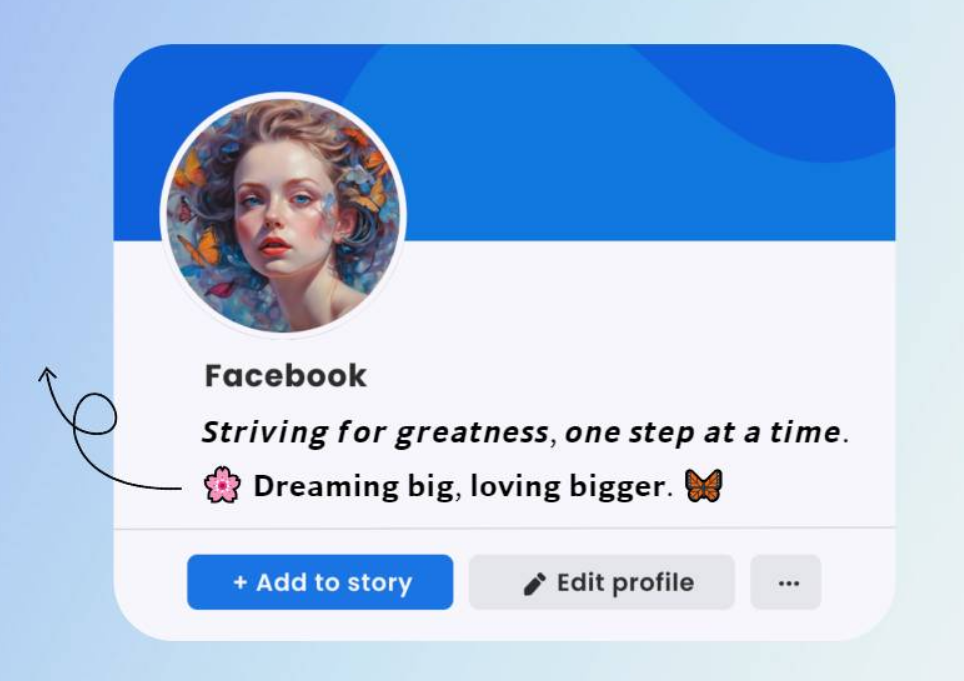 Facebook bio ideas for girls