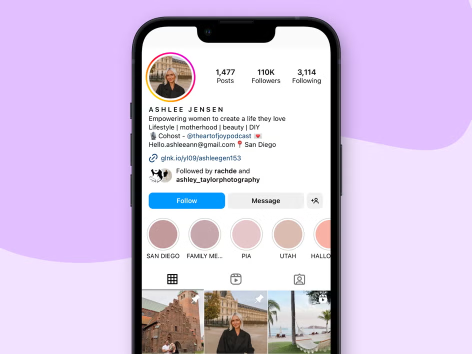 ideas for instagram profile​